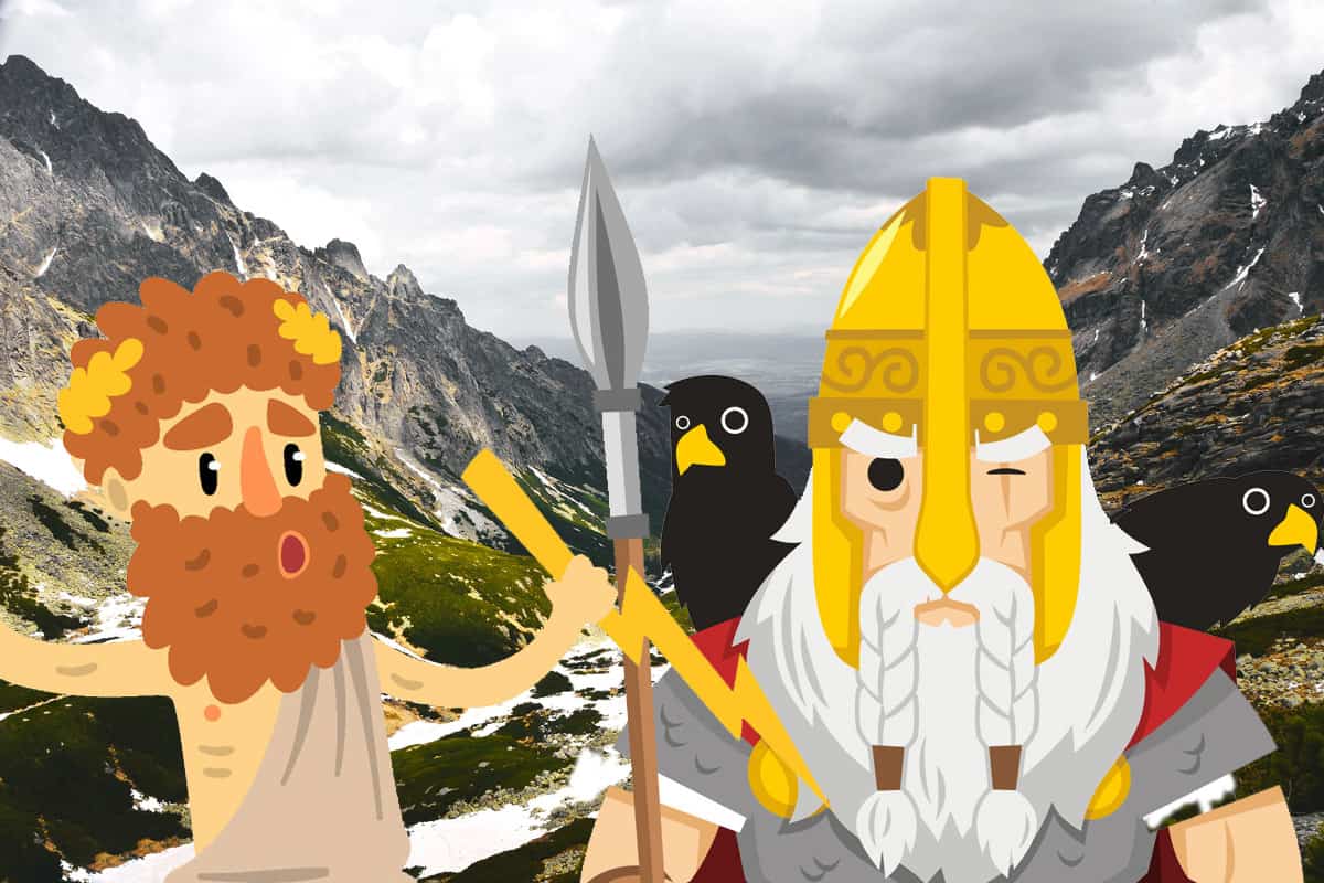 Zeus And Odin What Is The Difference Myth Nerd